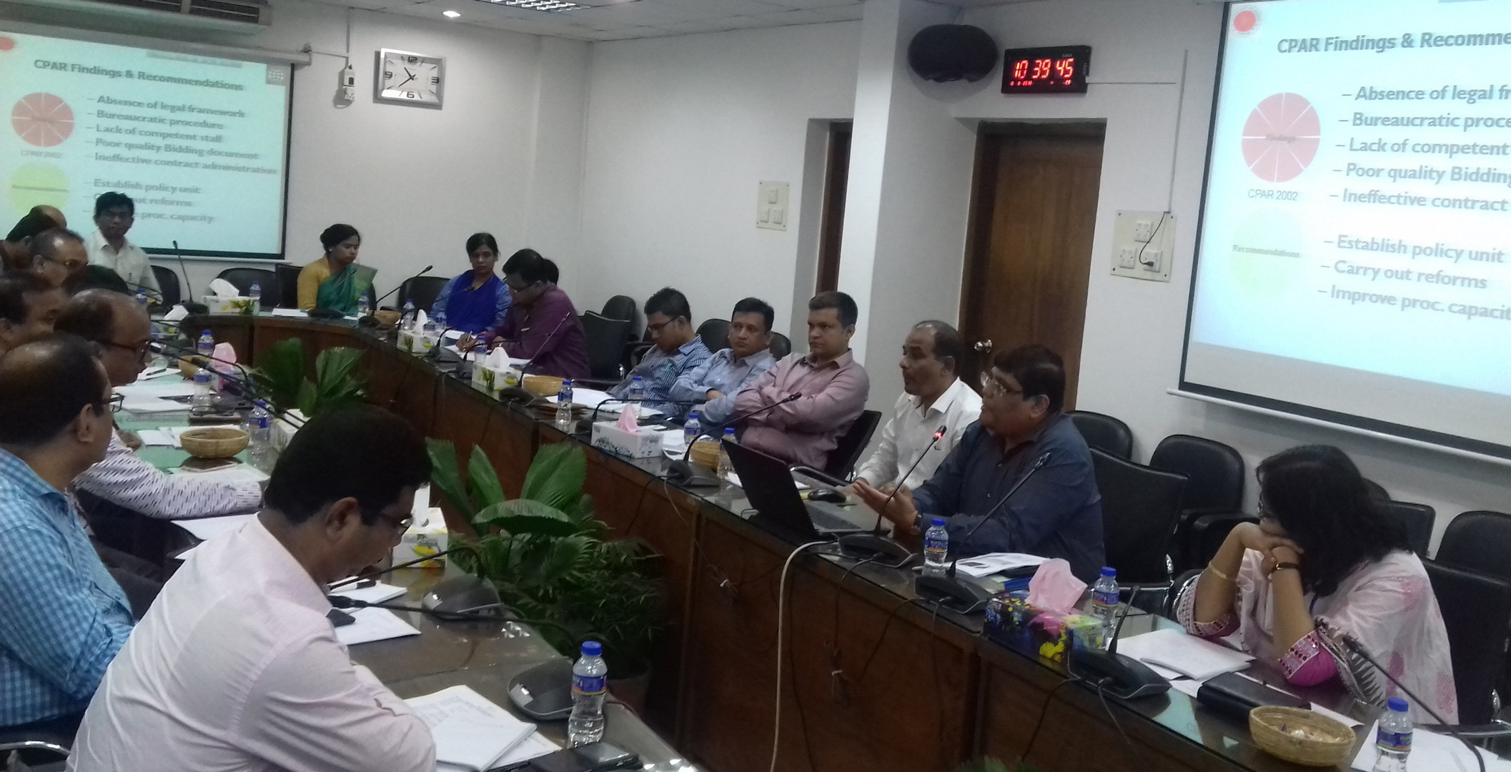 Training on Public Procurement-Training at IMED on Public Procurement