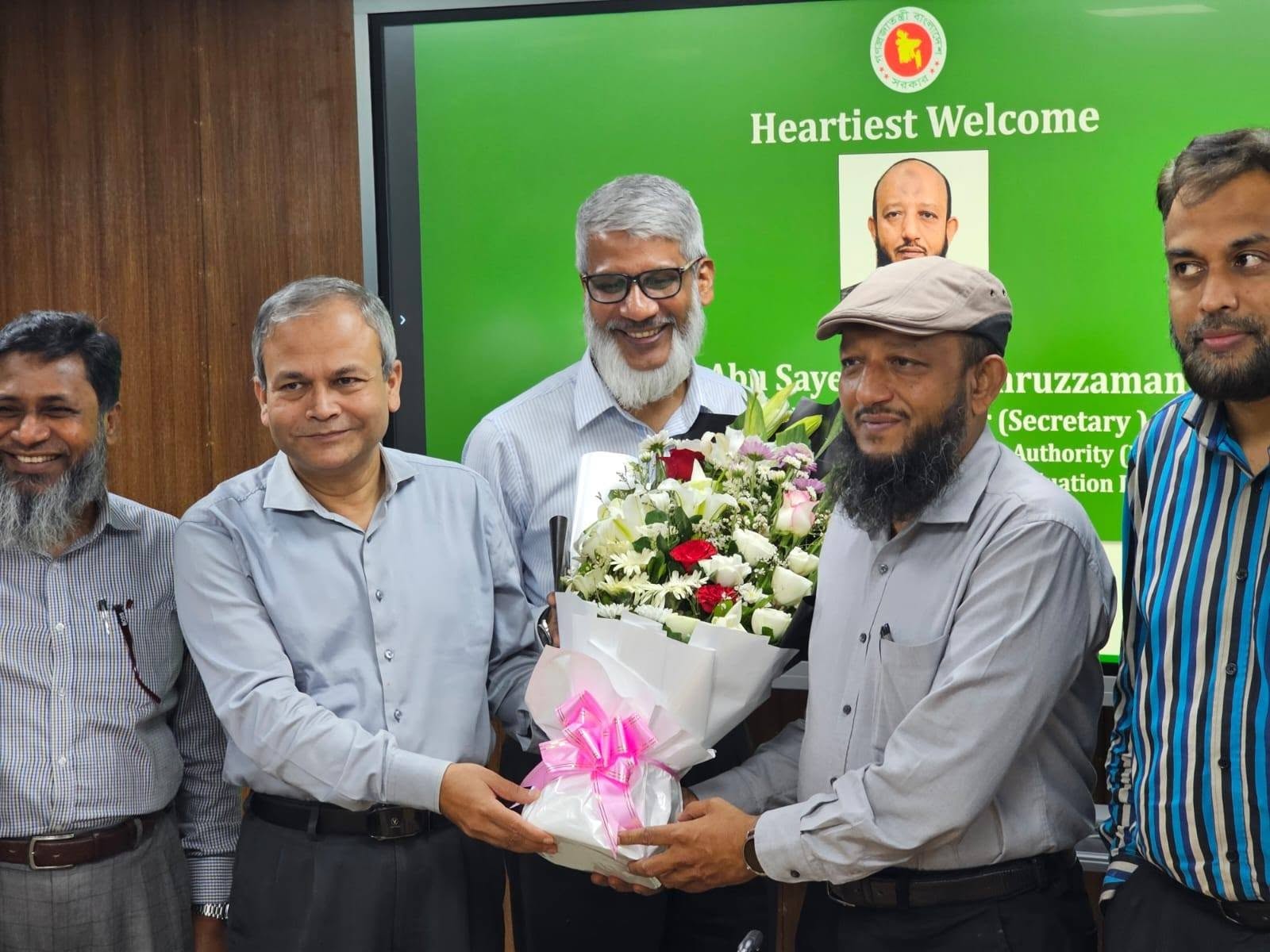New CEO of BPPA-BPPA officials greet new CEO of BPPA