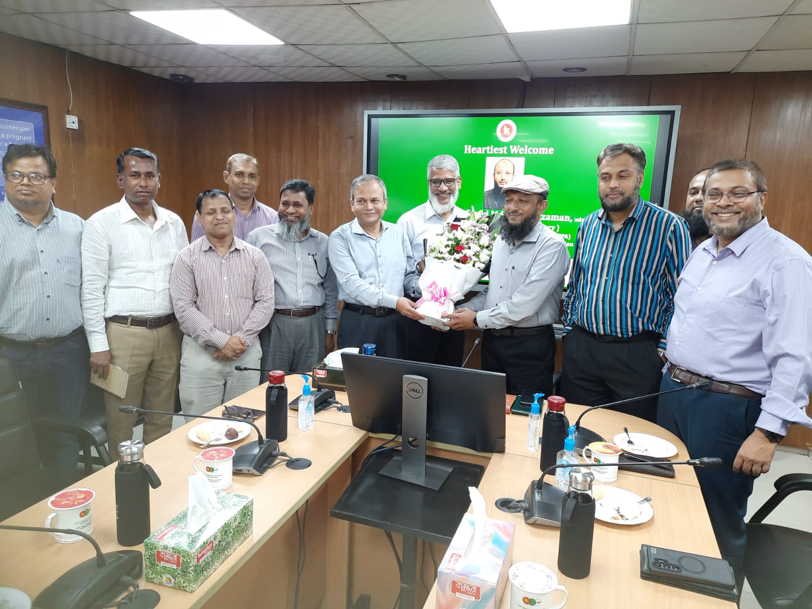 New CEO of BPPA-BPPA officials greet new CEO of BPPA